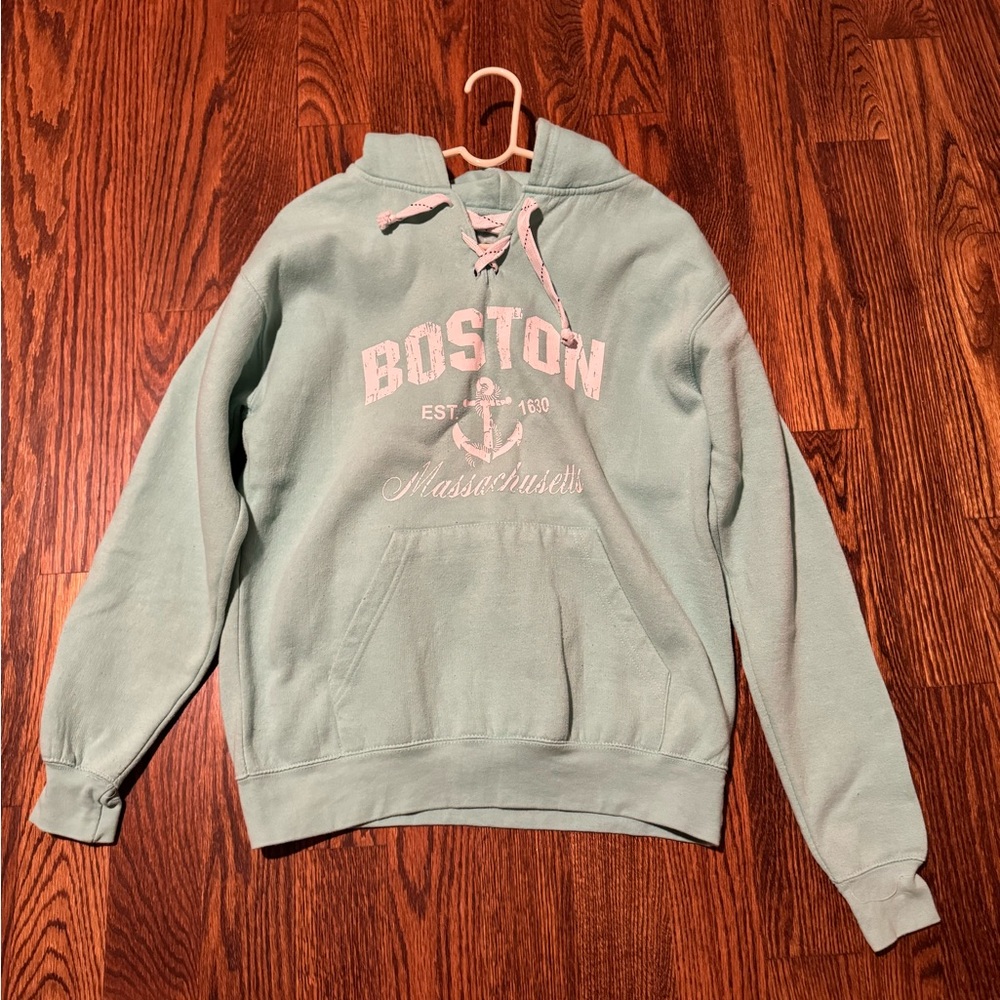 Oversized Boston Hoodie